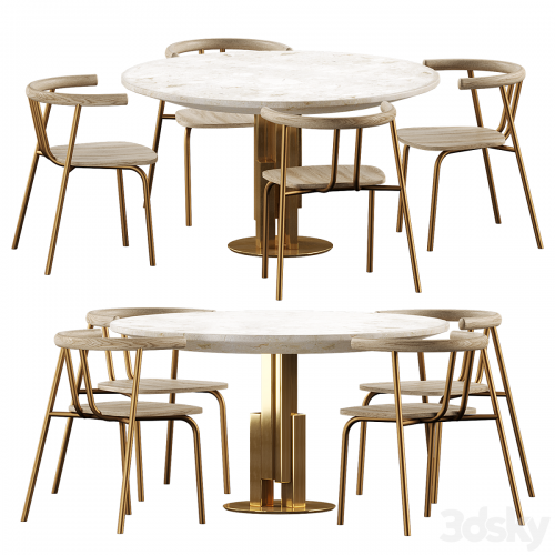 Dining set by Archinect