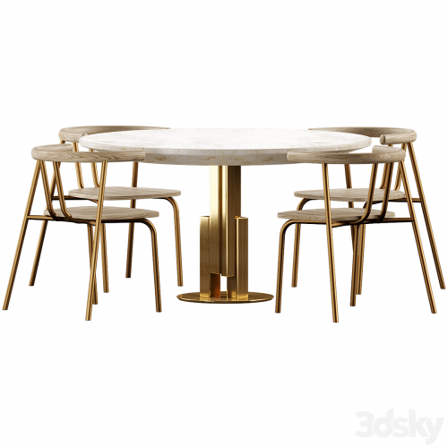 Dining set by Archinect