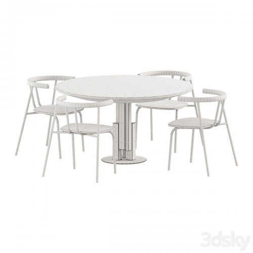 Dining set by Archinect