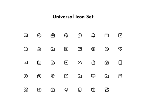 UIHut - Universal Icon Set - 16971