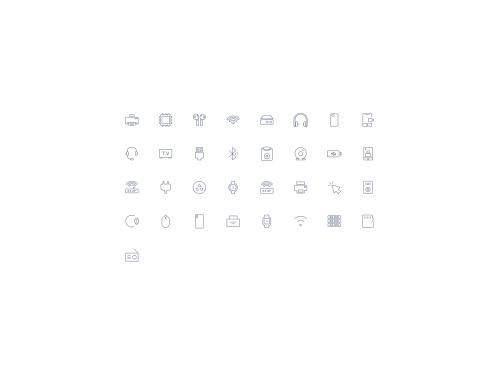 UIHut - Electronics Device Icons - 17004