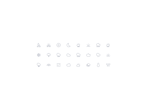 UIHut - Weather Icons Library - 17015