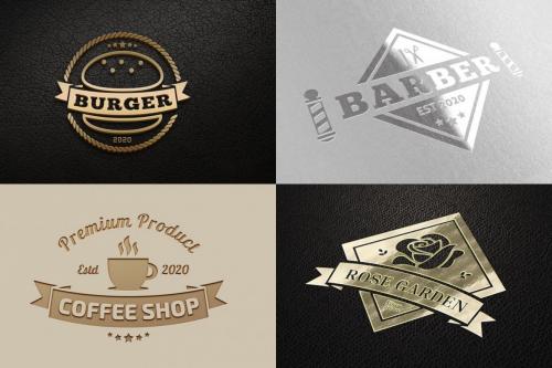 Deeezy - Various Vintage Logo Template Bundle