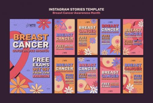 Breast Cancer Awareness Month Instagram Stories