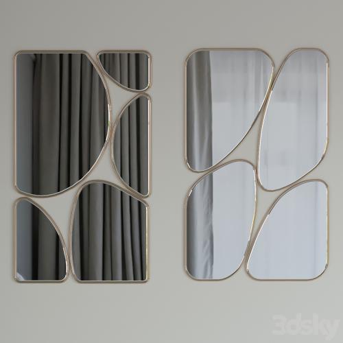 Mirrors quadrant set 02