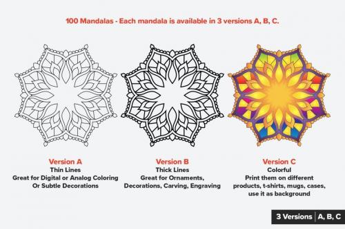 Deeezy - Mandala Vector Ornaments Bundle