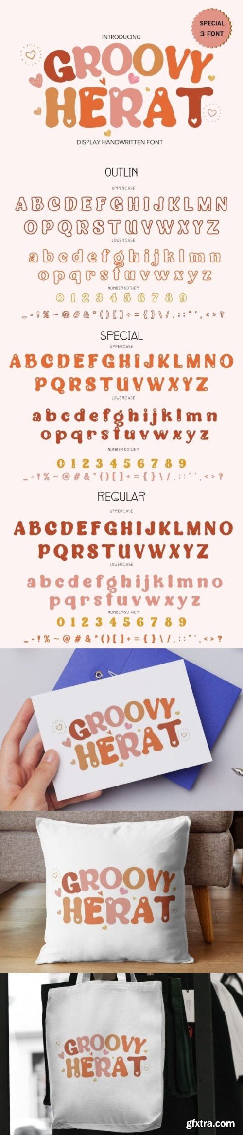 Groovy Heart Font