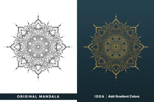 Deeezy - 300 Vector Mandala Ornaments