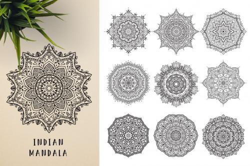 Deeezy - 300 Vector Mandala Ornaments