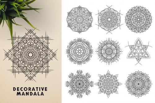 Deeezy - 300 Vector Mandala Ornaments