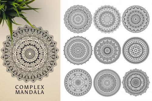 Deeezy - 300 Vector Mandala Ornaments