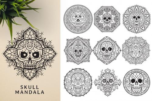 Deeezy - 300 Vector Mandala Ornaments