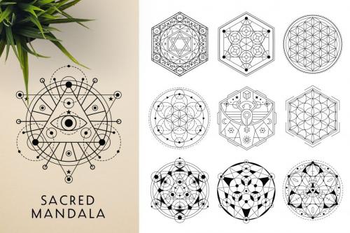 Deeezy - 300 Vector Mandala Ornaments