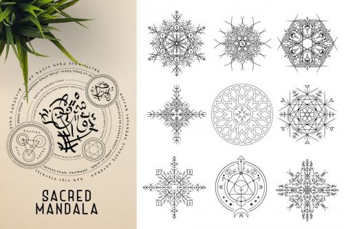 Deeezy - 300 Vector Mandala Ornaments