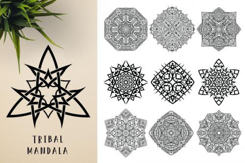 Deeezy - 300 Vector Mandala Ornaments