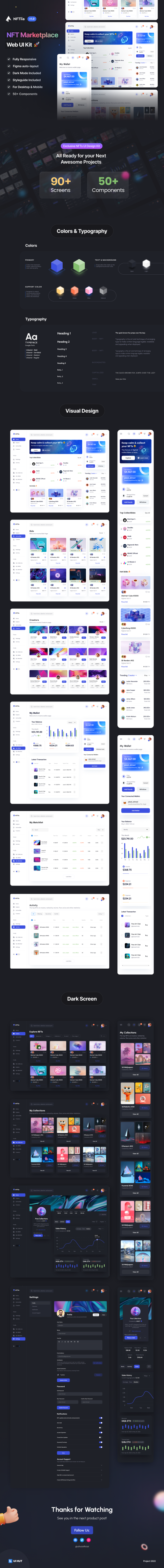 UIHut - NFT Marketplace Template - 20216