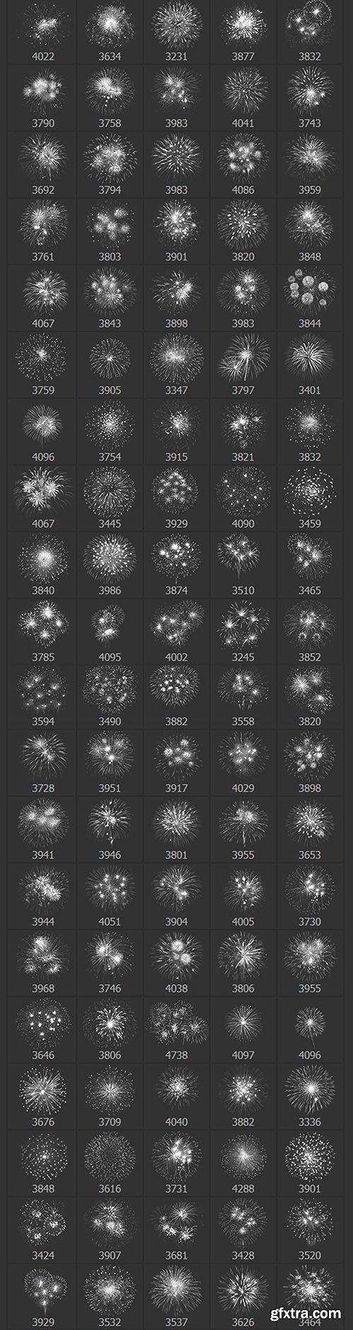 Fireworks Brushes Pack for Photoshop