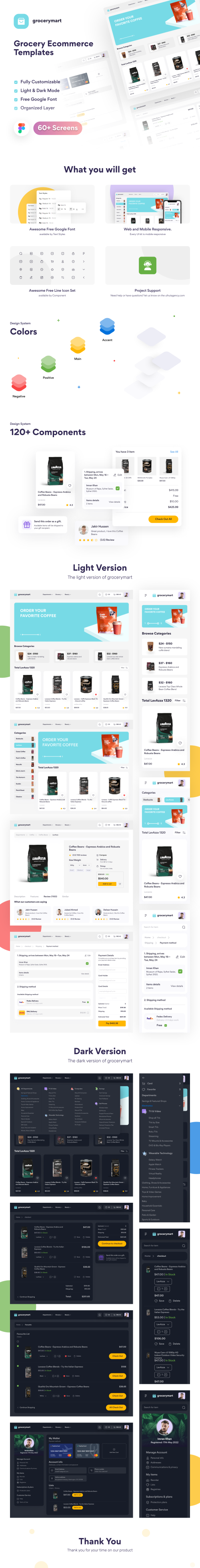 UIHut - Grocery Ecommerce Templates - 20303