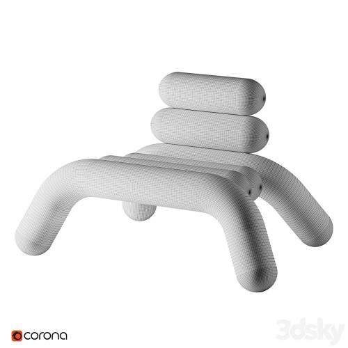 BIBENDUM LOUNGE CHAIR BY TONI GRILO