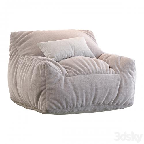 Big Joe Lux Large Bean Bag Chair & Lounger