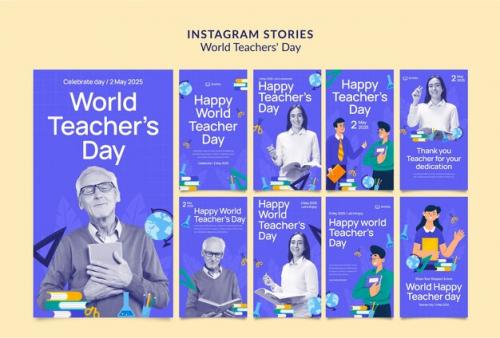 World Teachers' Day Instagram Stories