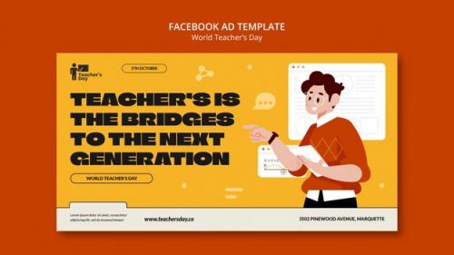 World Teachers' Day Facebook Template