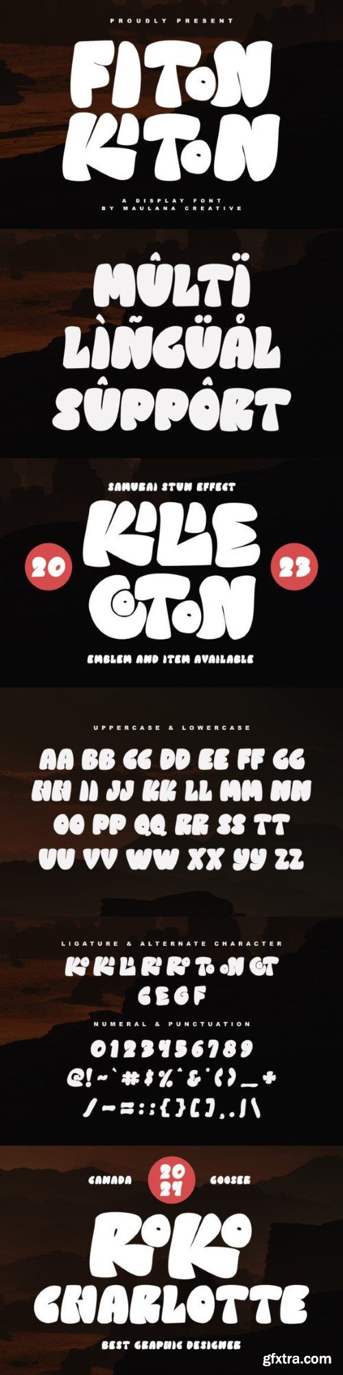 Fiton Kiton Font