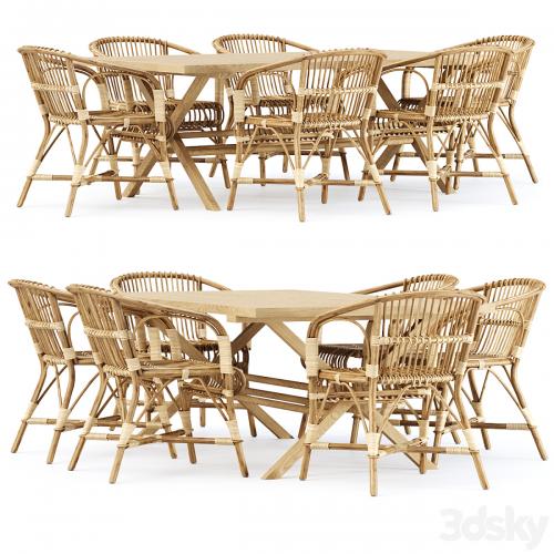 Outdoor garden furniture set_v02 / Garden furniture set