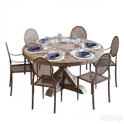 Flamant dining set 001