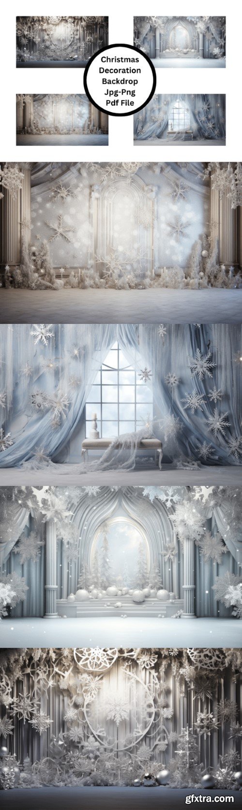 Christmas Decoration Backdrop