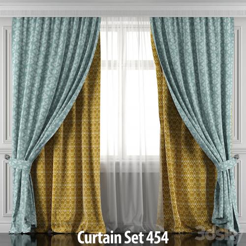 Set of curtains 450-455