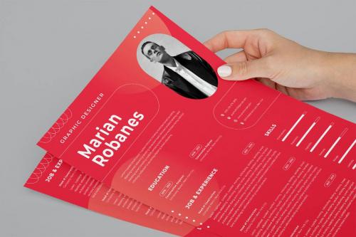 Graphic Designer CV Resume Set