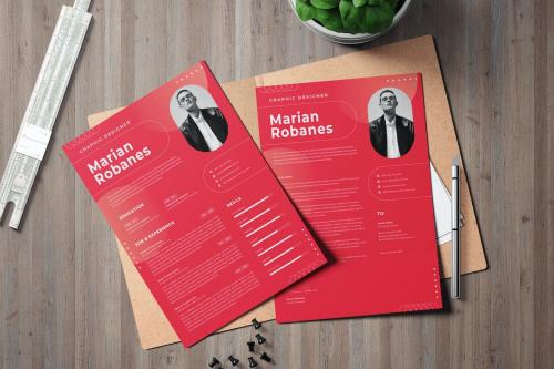 Graphic Designer CV Resume Set