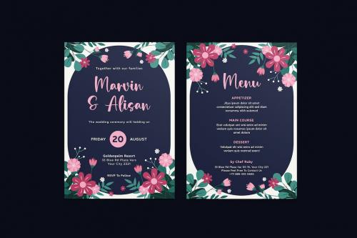 Redias Wedding Invitation Template