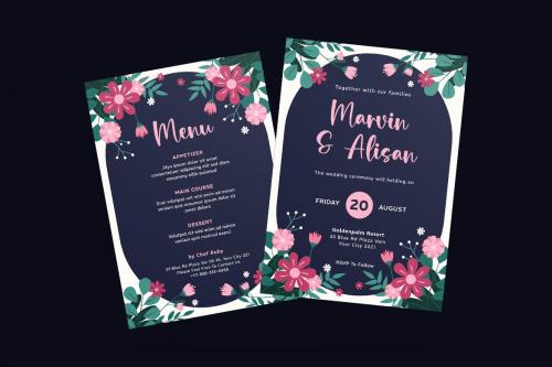 Redias Wedding Invitation Template