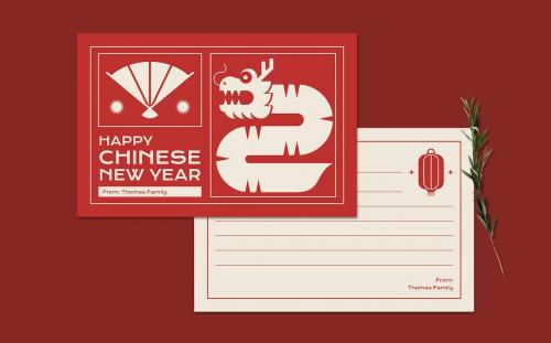 Chinese New Year Greeting Card