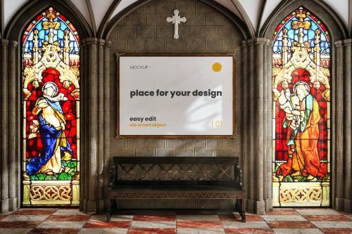 Church Scenes Frame Mockups