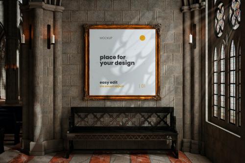 Church Scenes Frame Mockups