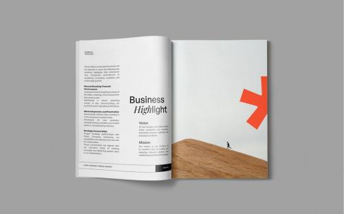 Modern Minimal Annual Report