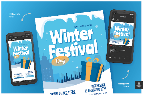 Winter Festival Flyer