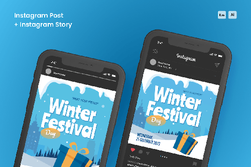 Winter Festival Flyer