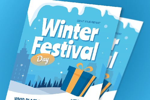 Winter Festival Flyer