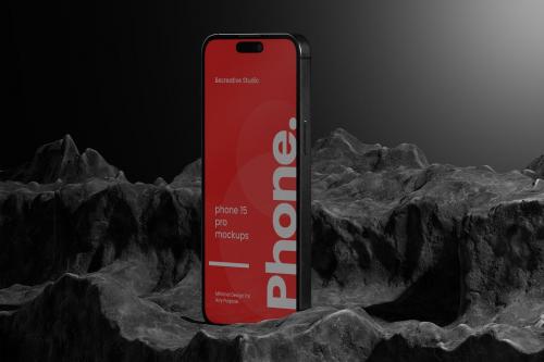 iPhone 15 Pro Max Mockup