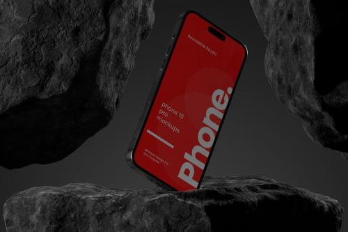 iPhone 15 Pro Max Mockup