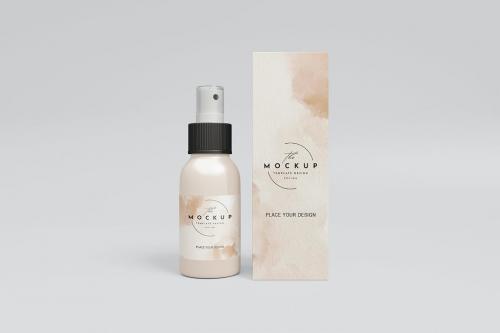 Spray Bottle Mockup