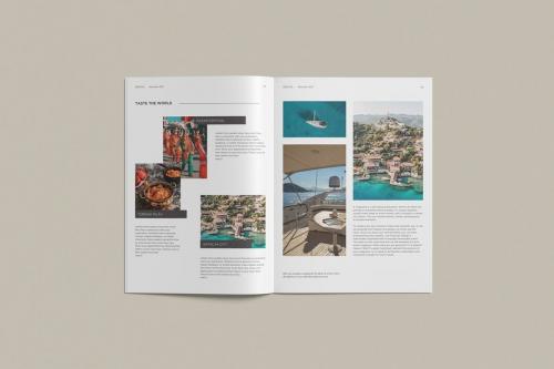 A4 Brochure Catalog Mockup