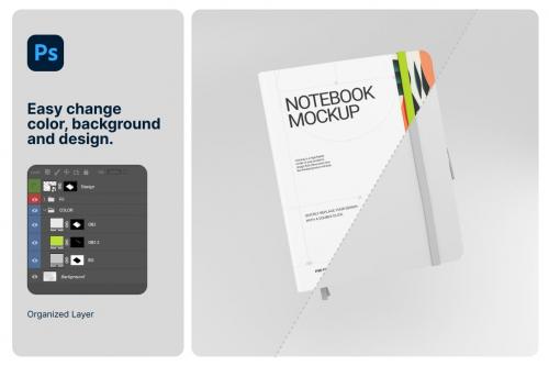 Simple Notebook Mockup