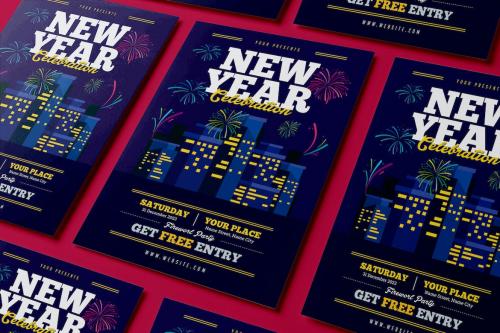 New Year Celebration Flyer