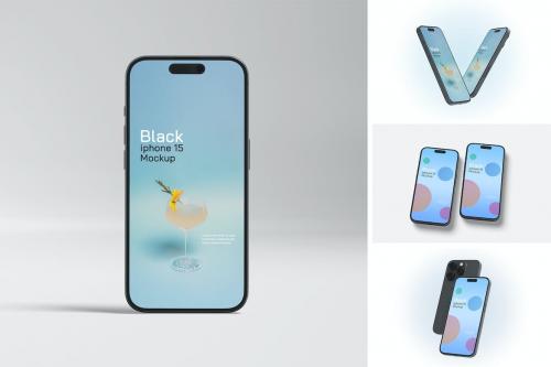 11 PSD - iphone 15 Pro Mockup