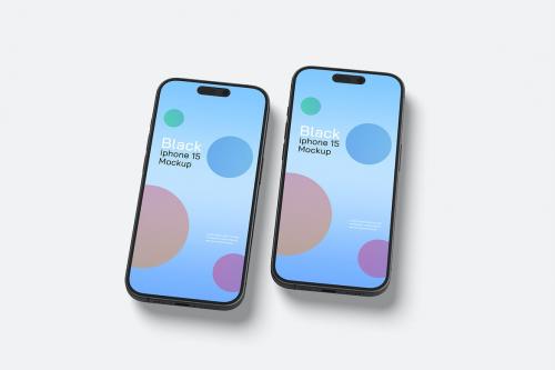 11 PSD - iphone 15 Pro Mockup